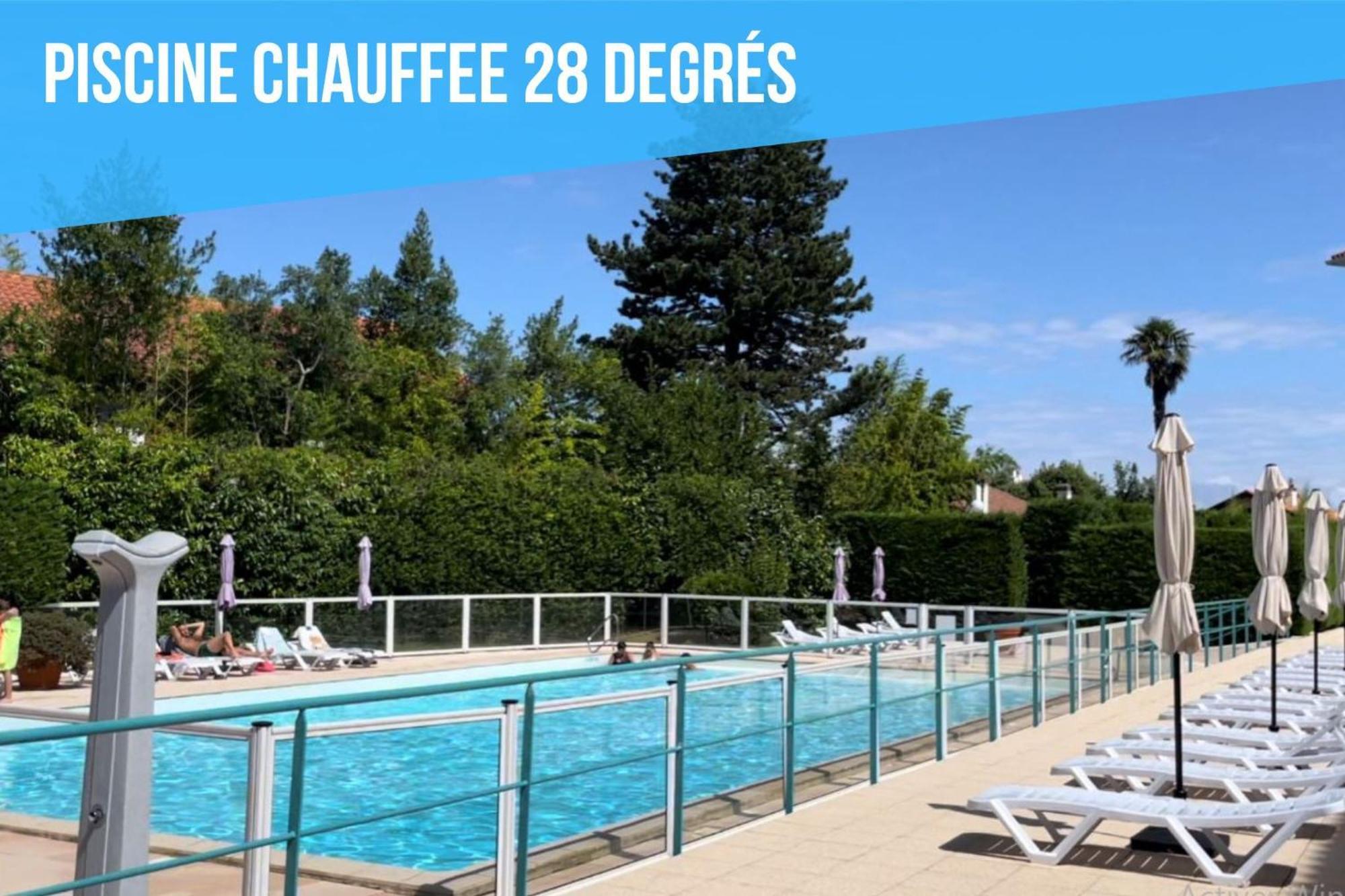 Caprozion-Erosoa-T1-Piscine-Clim Apartment Ciboure Exterior foto